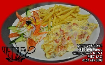 Fresh food at Medway Café